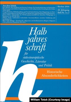 Coperta revistei HJS