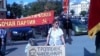 Тюмень, митинг в защиту городского троллейбусного предприятия