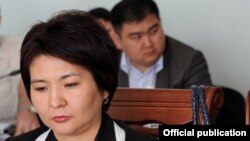 Feruza Jamasheva, the new chairwoman of Kyrgyzstan's Supreme Court
