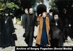 Serghei Pugaciov și Ludmila Putina