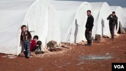 Relief agencies say the fighting in Syria is displacing a growing number of people. Nearly 700,000 are refugees in neighboring countries, and an estimated 2 million are displaced inside Syria.