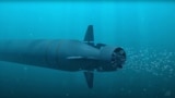 RUSSIA -- The Poseidon nuclear-powered and nuclear-armed unmanned underwater vehicle during the final stage of testing, July 19, 2018