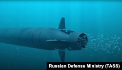 Беспилотный подводный аппарат «Посейдон», способный нести ядерное оружие.