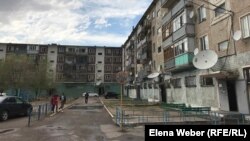Дома в поселке Жайрем. Карагандинская область, 20 мая 2019 года.