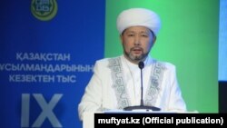 Қазақстан мұсылмандары діни басқармасының (ҚМДБ) жаңа төрағасы, бас мүфти Наурызбай Тағанұлы.