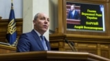 Голова Верховної Ради України Андрій Парубій під час засідання парламенту. Київ, 19 квітня 2018 року