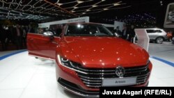 Switzerland -- Volkswagen arteon car at the the Geneva International Motor Show. Europe's biggest annual car show, March2017