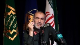 Brigadier general Hossein Salami, second-in-command of the Islamic Revolutionary Guard Corps.