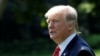 U.S. -- U.S. President Donald Trump walks on the South Lawn of the White House in Washington, U.S., before his departure to Yuma, Arizona, August 22, 2017