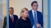 Visoka povjerenica Evropeke unije Federica Mogherini sa predsjednikom Srbije Aleksandrom Vučićem i Kosova Hašimom Tačijem, august 2017.