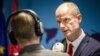 File photo: Dutch minister of foreign affairs Stef Blok talks to journalists in the parliament in The Hague, The Netherlands, 8 January 2019