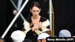  Jacinda Ardern, premijerka Novog Zelanda na Danu nacionalnog sjećanja na žrtve napada u Christchurchu, 29. mart 2019. 