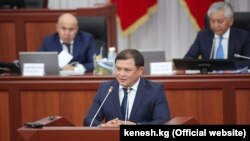 Қирғизистон парламентининг янги спикери Дастан Жумабеков.