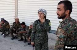 Suriya- kürd yaraqlıları (Arxiv)