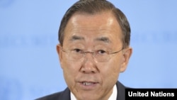 ՄԱԿ-ի Գլխավոր քարտուղար Բան Կի-մունը: