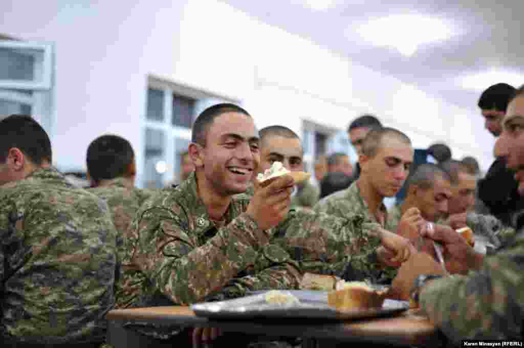 Nagorno Karabakh -- Life in one of military training camps in Karabakh, 28Oct2012