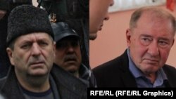 Krım tatar liderləri Axtem Çiygöz (solda) və İlmi Umerov