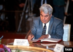 Сапармурат Ниязов (1940–2006).