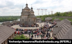 Остров Хортица в Запорожье, архивное фото