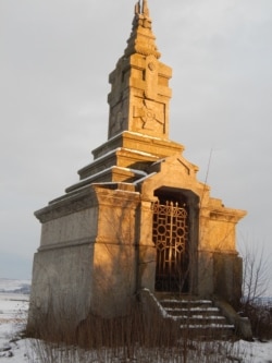 Monumentul de la Rediu-Răuseni, decembrie 2019