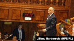 Președintele Igor Dodon în Parlament, 21 martie 2019