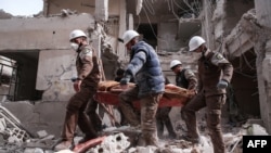 The White Helmets have been working to rescue civilians in rebel-held areas of Syria since 2013. (file photo)
