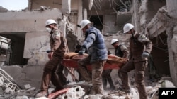 The White Helmets have been working to rescue civilians in rebel-held areas of Syria since 2013. (file photo)