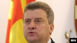 Претседателот Ѓорге Иванов.