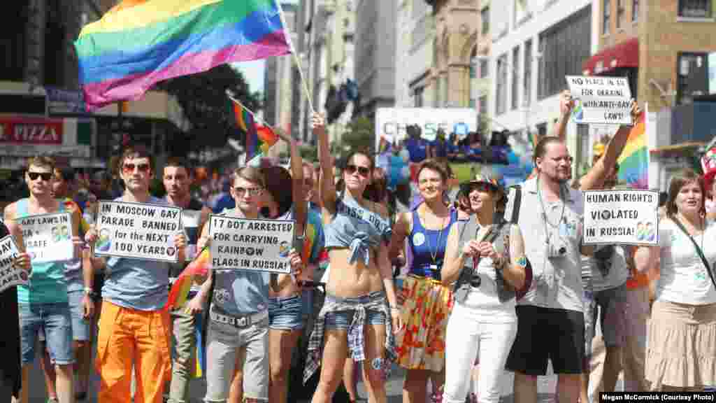 Someone in the crowd then called out, &quot;And they&#39;re queer!&quot;