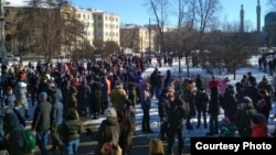 Марш памяти Бориса Немцова в Петербурге