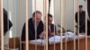 Бывший губернатор Новосибирской области Василий Юрченко в зале суда