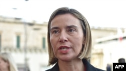 European Union foreign affairs chief Federica Mogherini (file photo)