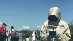 Блокпост на въезде в Шымкент. 30 апреля 2020 года.