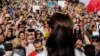 Мітинги опозиційної кандидатки в президенти Білорусі Світлани Тихановської збирають тисячі людей