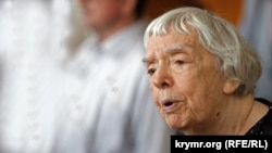 Людмила Алексеева, участница диссидентского и правозащитного движений в СССР и в России, фото 2012 года
