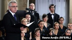 Tomislav Nikolić tokom inauguracije, 11. jun 2012.