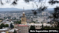 A view of the Georgian capital, Tbilisi, where many Russian dissidents have now found a home. (file photo)