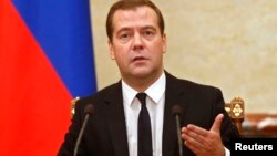Рускиот премиер Дмитри Медведев.