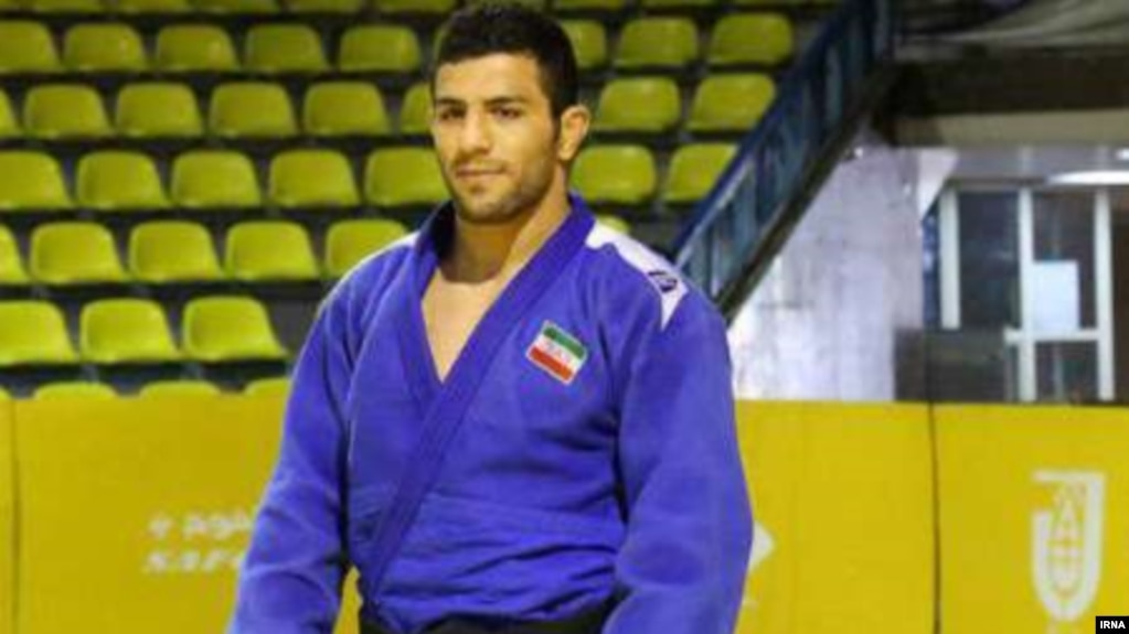 Iranian judo champion Saeid Mollaei said he was afraid to return home after disobeying an official's demand that he not win some of his bouts at the judo world championships. (file photo)