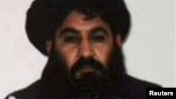 Mullah Akhtar Mohammad Mansur in an undated handout photograph by the Taliban.