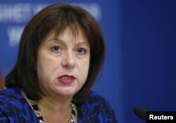 Министр финансов Украины Наталья Яресько
