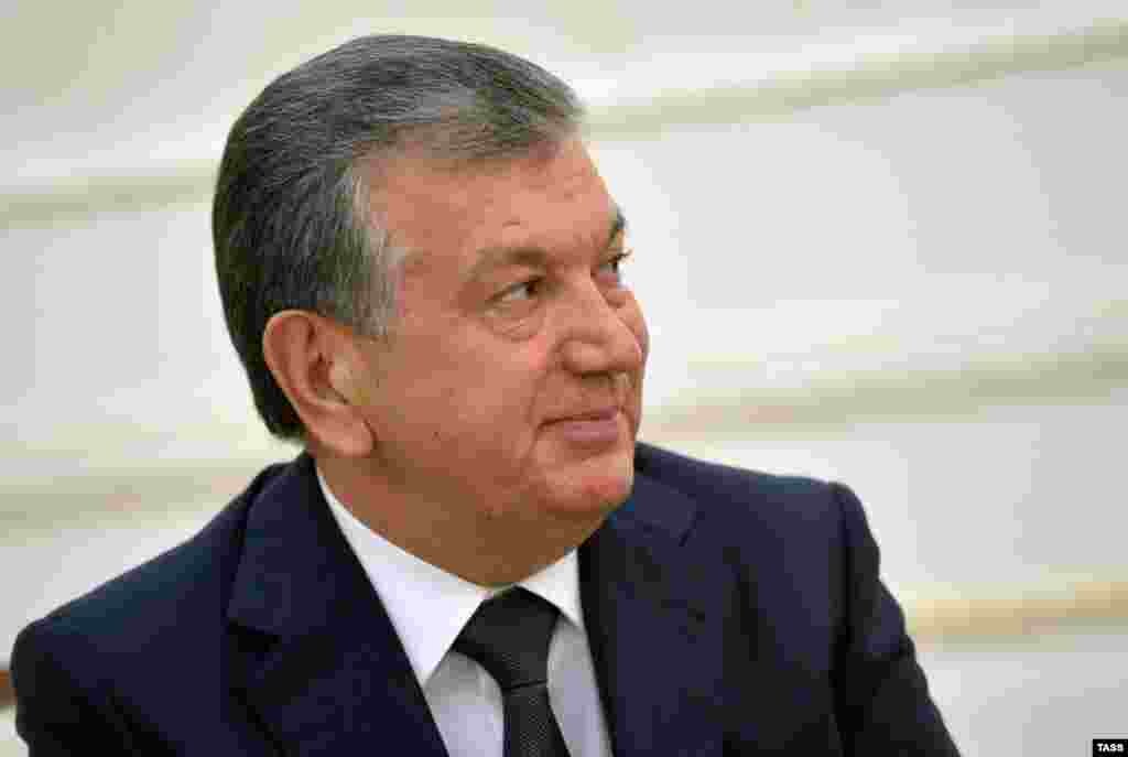 Новый президент Узбекистана Шавкат Мирзиёев.
