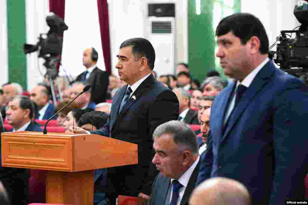Tajikistan -- the enlarged meeting of government Tajikistan, 21Jan2016