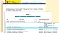 Так фірма, у якій Баканов є адміністратором, потрапила у список порушників податкової інспекції Іспанії