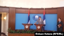 Milorad Dodik na konferenciji za novinare, 10. jun 2013.