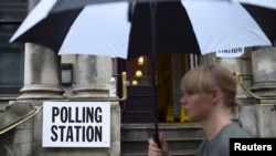 Glasačko mjesto u Londonu