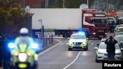 Cele 39 de cadavre au fost descoperite într-un camion din comitatul britanic Essex