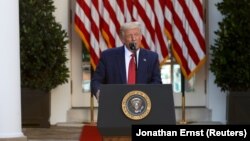 АҚШ президенти Дональд Трамп, Вашингтон, 2020 йил 14 июли.