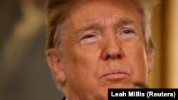 АҚШ президенті Дональд Трамп. Ақ үй, Вашингтон, 15 ақпан 2018 жыл