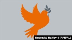 Илустрација - Лого на Глобалниот индекс за мир. 